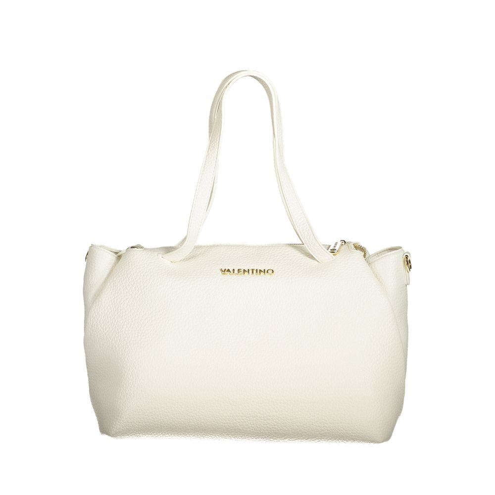 Mario Valentino White Polyethylene Women Handbag - ACCEXO