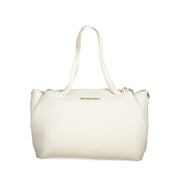 Mario Valentino White Polyethylene Women Handbag - ACCEXO