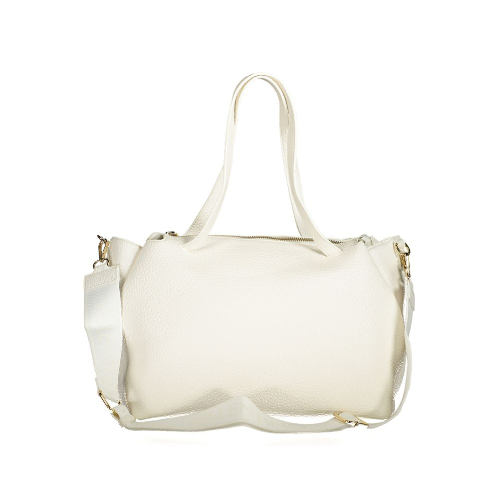 Mario Valentino White Polyethylene Women Handbag - ACCEXO