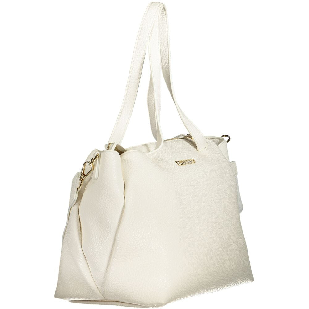 Mario Valentino White Polyethylene Women Handbag - ACCEXO