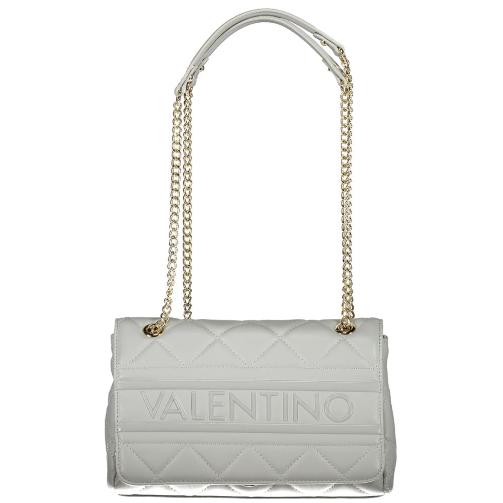 Mario Valentino Gray Polyethylene Women Handbag - ACCEXO