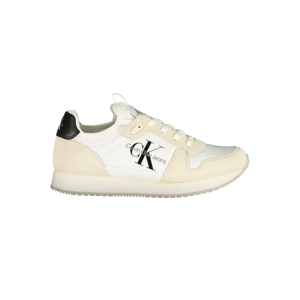 Calvin Klein White Polyester Women Sneaker - ACCEXO