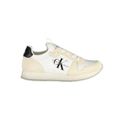 Calvin Klein White Polyester Women Sneaker - ACCEXO