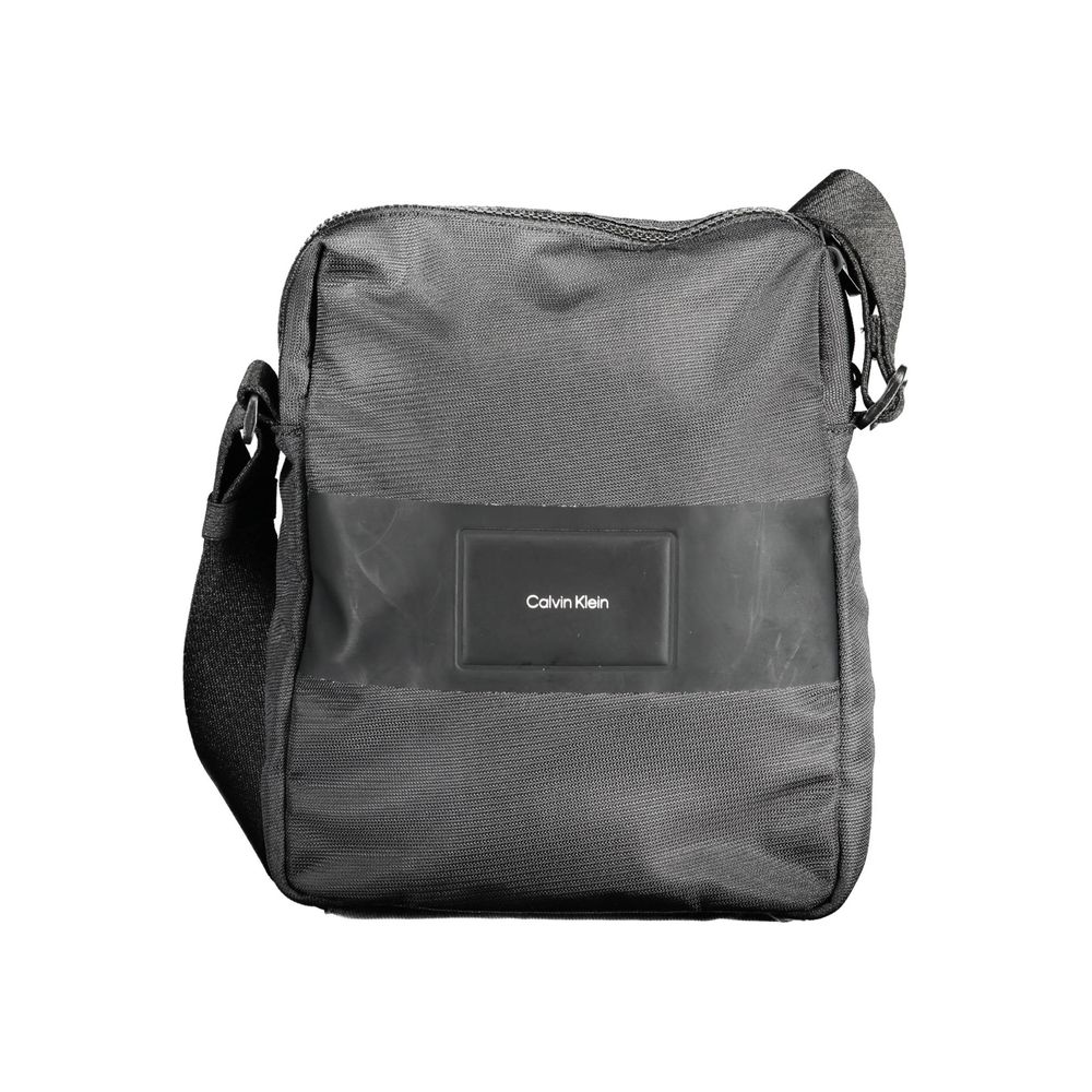 Calvin Klein Black Polyester Men Shoulder Bag - ACCEXO