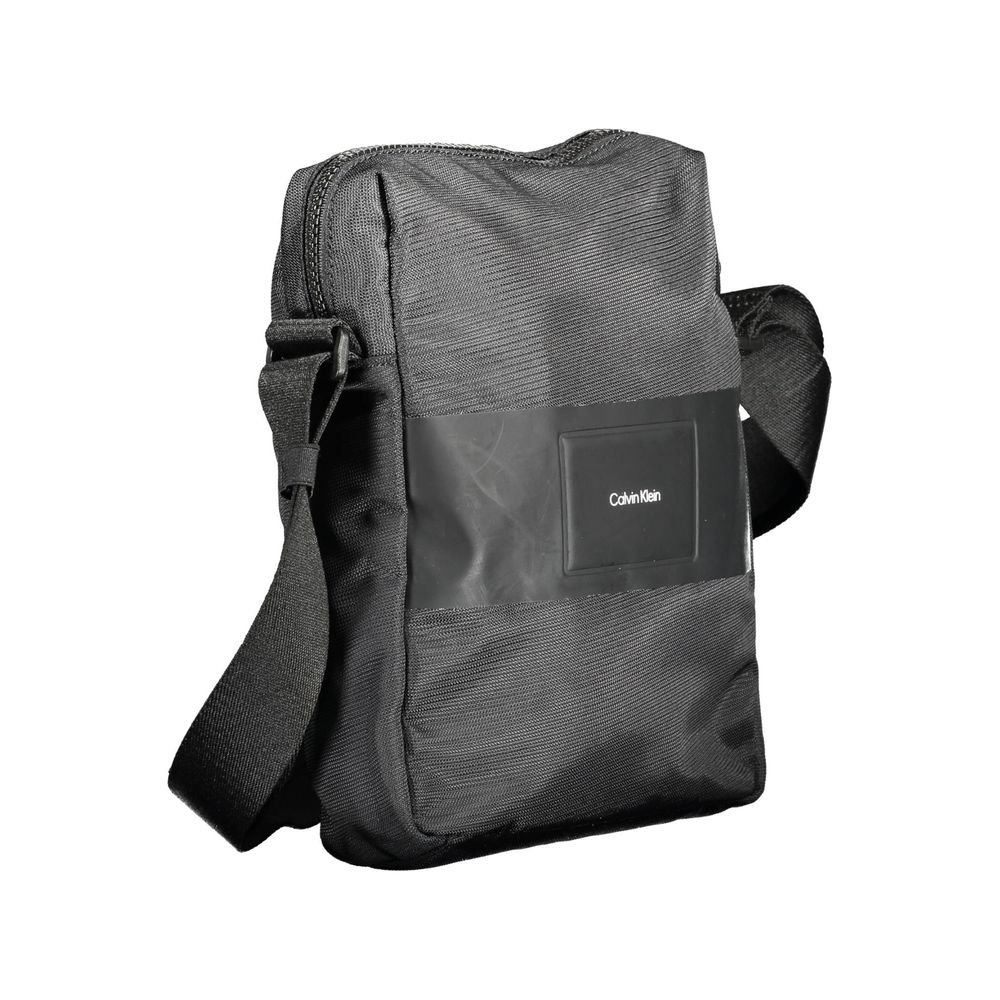 Calvin Klein Black Polyester Men Shoulder Bag - ACCEXO