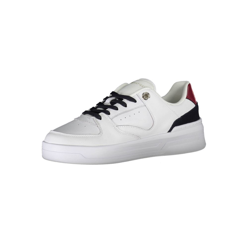 Tommy Hilfiger White Leather Women Sneaker - ACCEXO