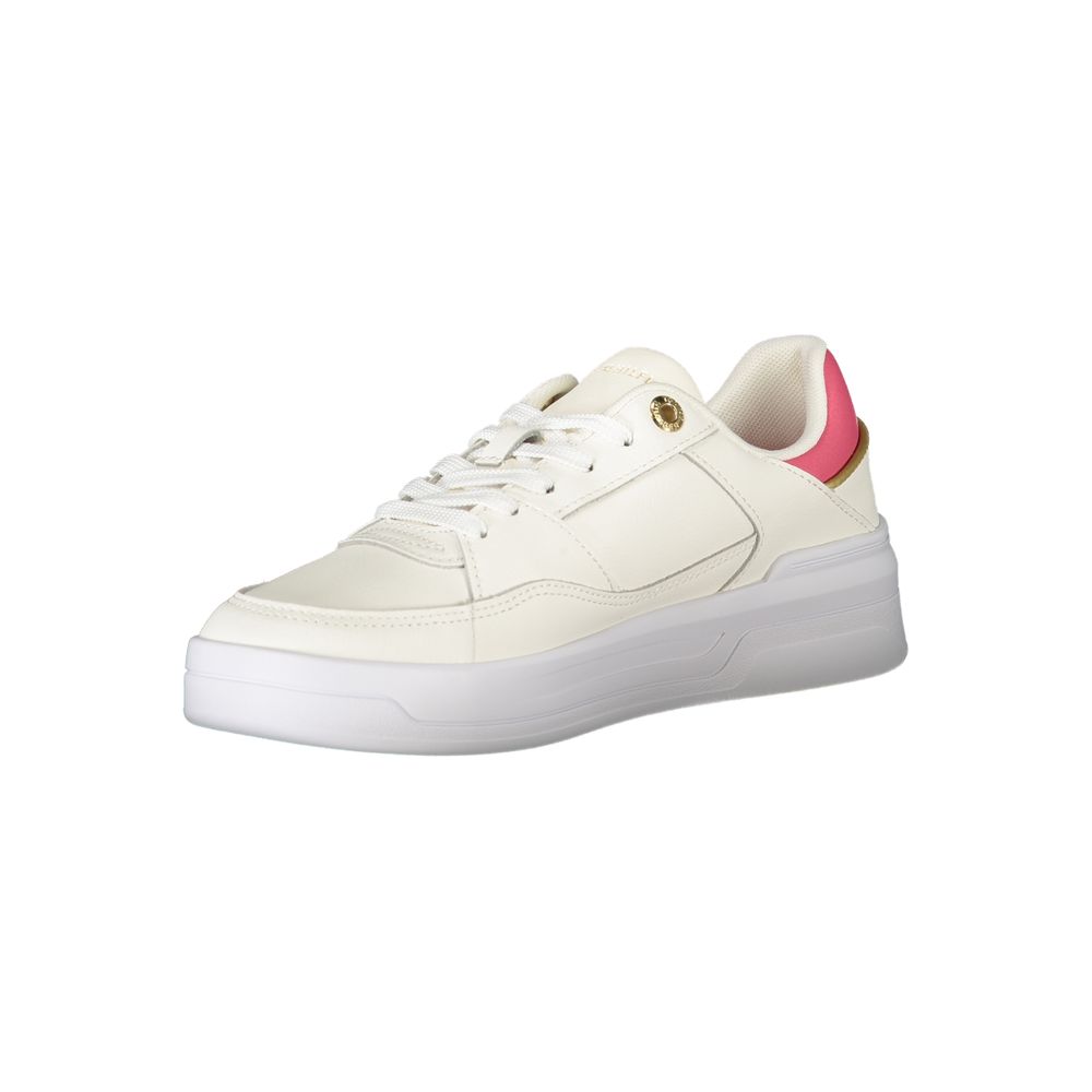 Tommy Hilfiger White Polyethylene Women Sneaker - ACCEXO
