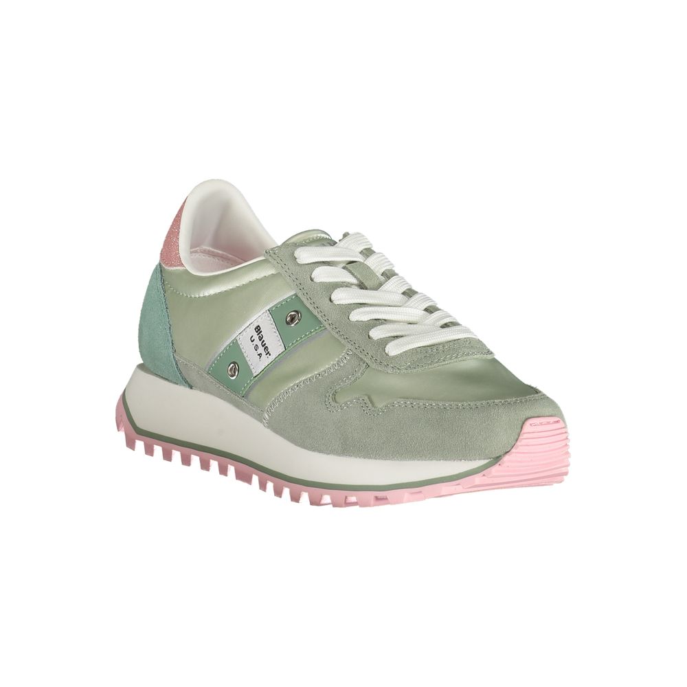Blauer Green Polyester Women Sneaker - ACCEXO