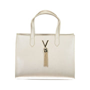 Mario Valentino Gray Polyethylene Women Handbag - ACCEXO