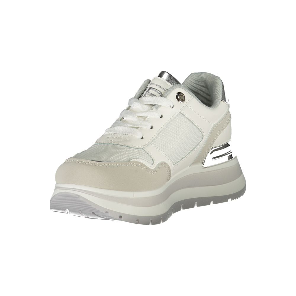 Laura Biagiotti White Polyester Women Sneaker - ACCEXO