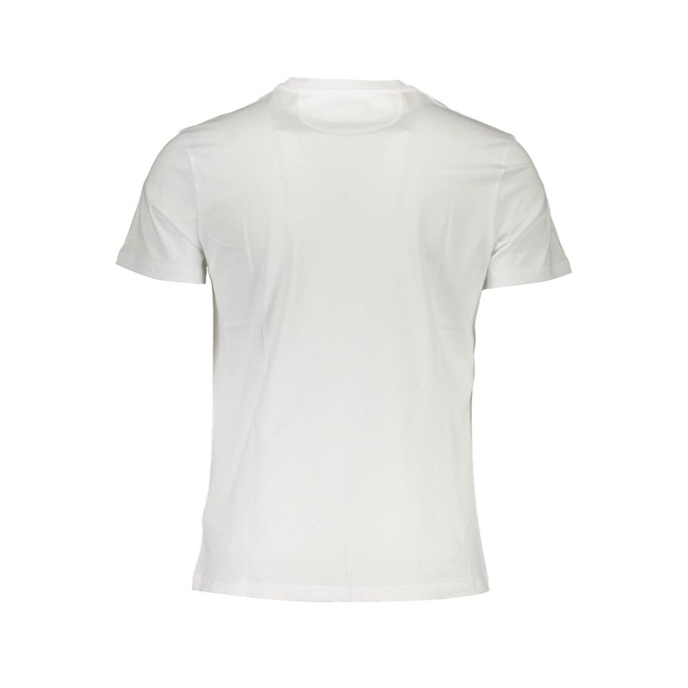 La Martina White Cotton Men T-Shirt - ACCEXO