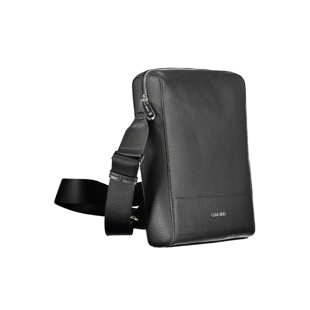 Calvin Klein Black Polyester Mens Shoulder Bag - ACCEXO