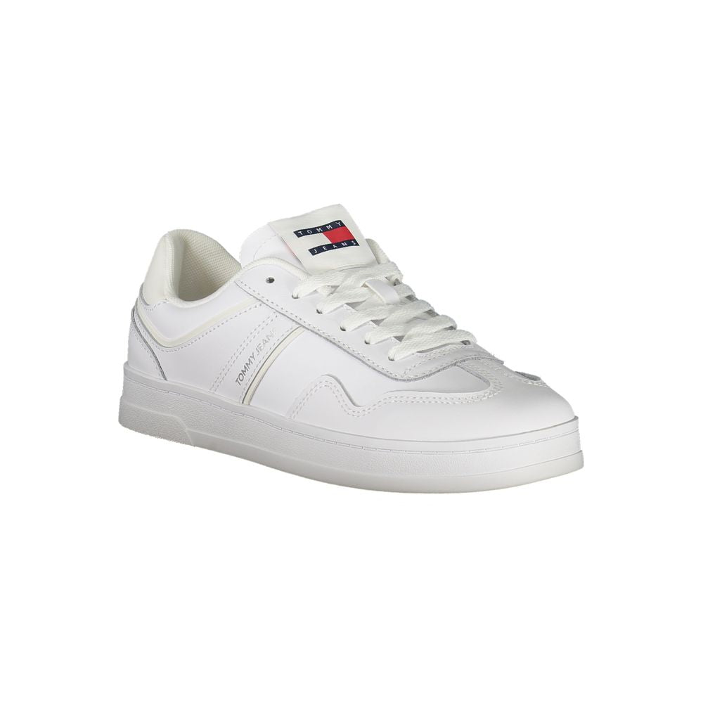 Tommy Hilfiger White Polyethylene Women Sneaker - ACCEXO