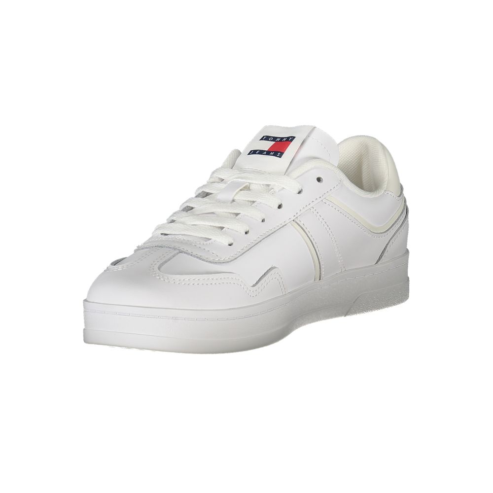 Tommy Hilfiger White Polyethylene Women Sneaker - ACCEXO