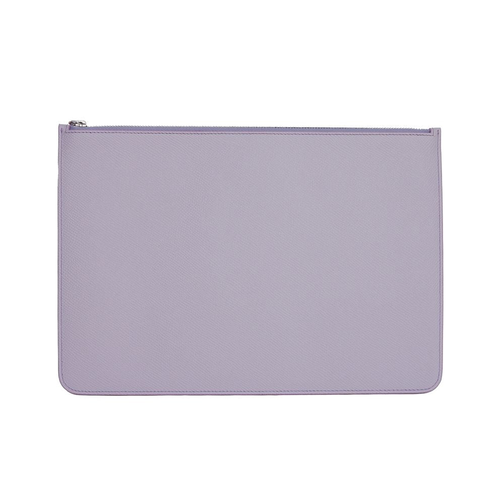 Maison Margiela Purple Calfskin Clutch Bag - ACCEXO