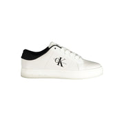 Calvin Klein White Polyester Sneaker - ACCEXO