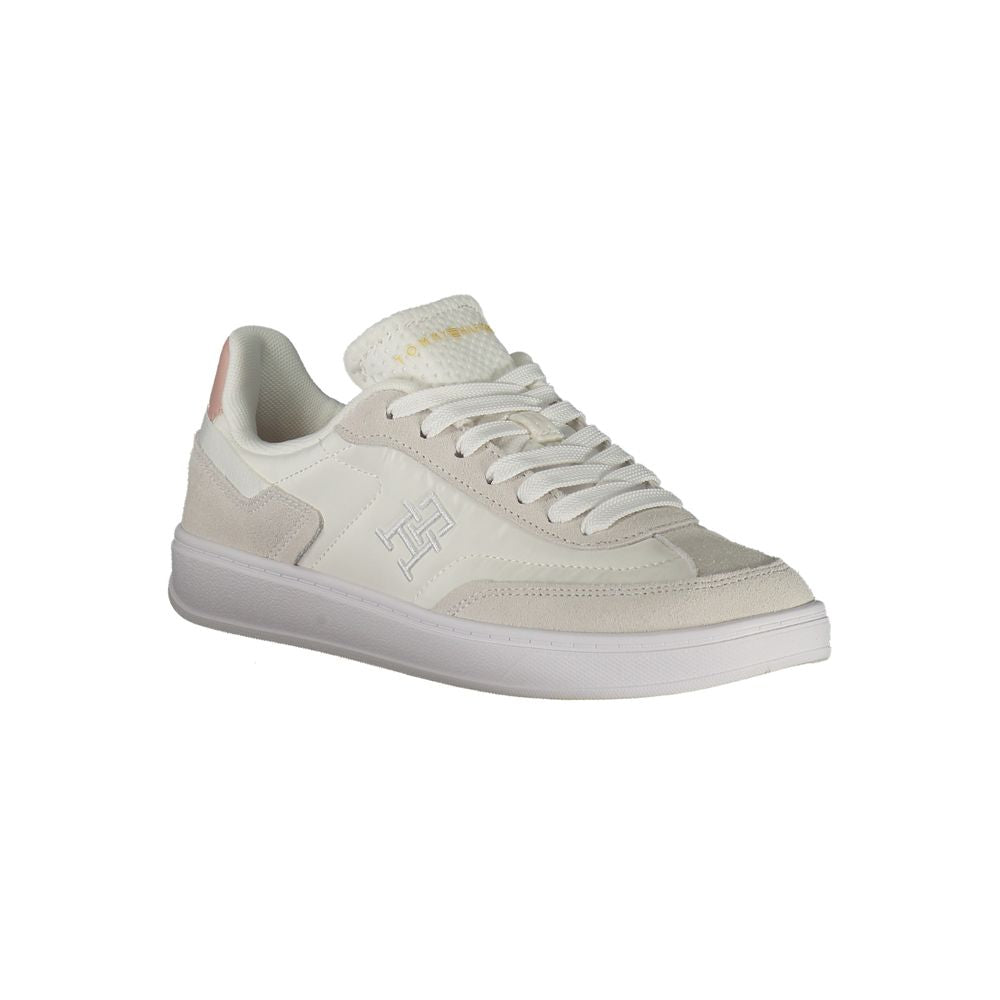 Tommy Hilfiger White Polyethylene Women Sneaker - ACCEXO