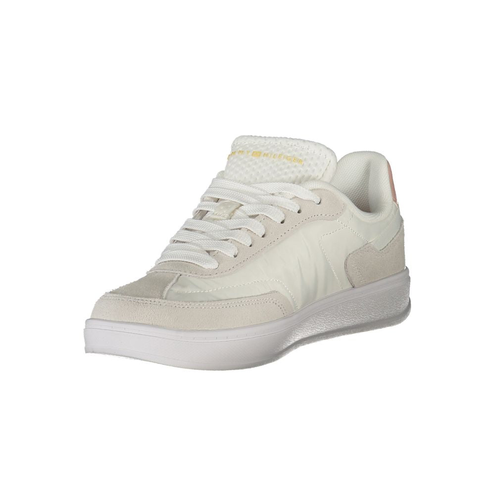 Tommy Hilfiger White Polyethylene Women Sneaker - ACCEXO