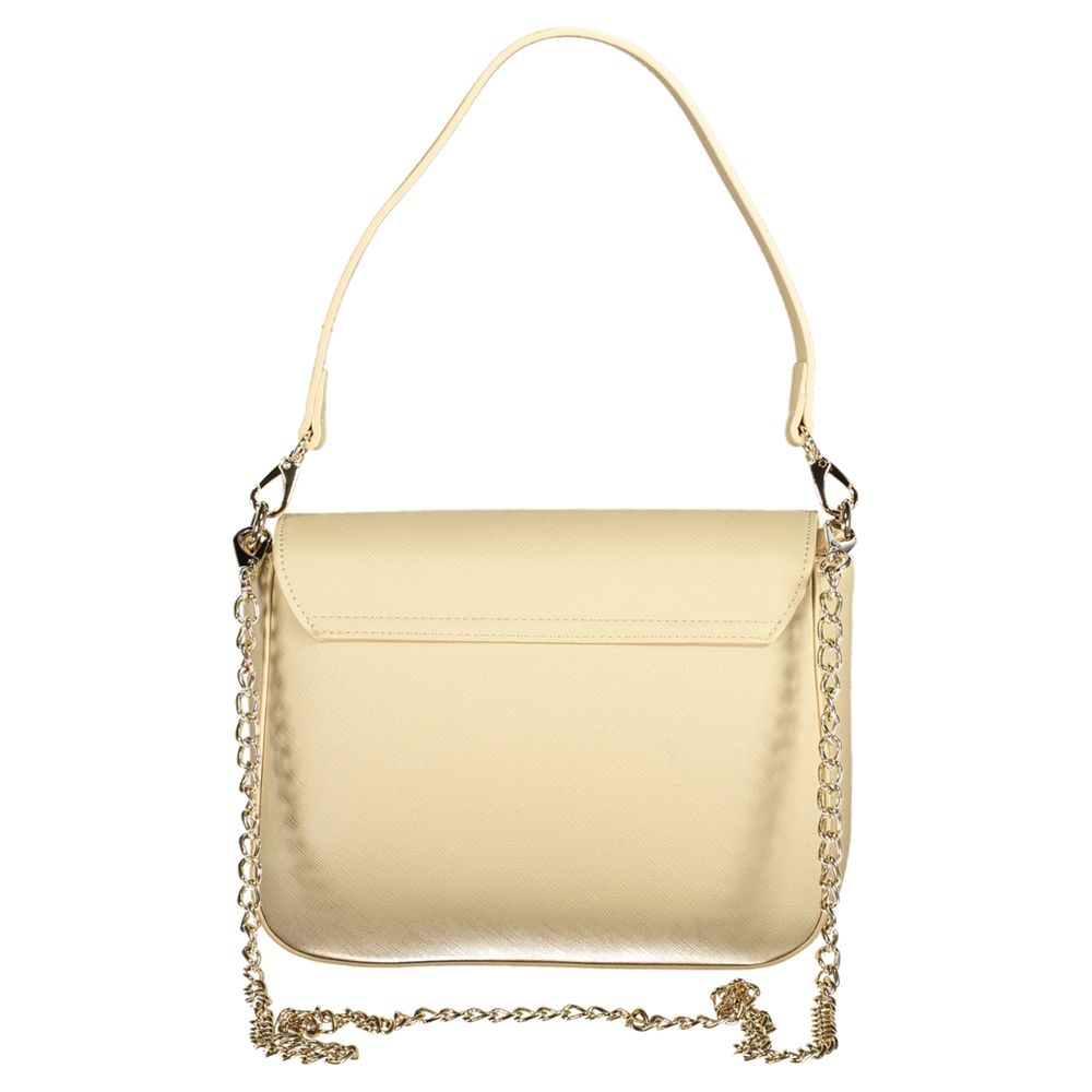 Mario Valentino Beige Polyethylene Women Handbag - ACCEXO