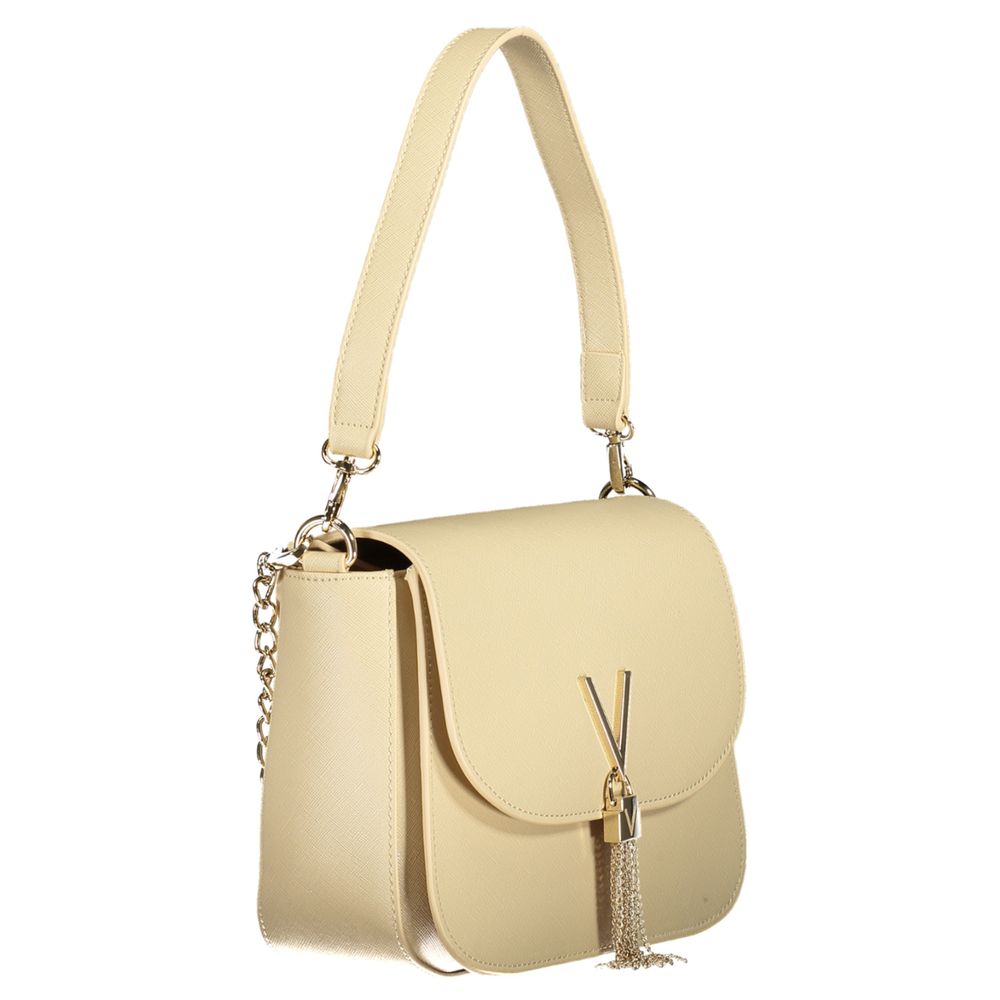 Mario Valentino Beige Polyethylene Women Handbag - ACCEXO