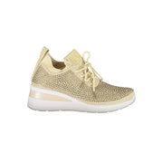 Laura Biagiotti Beige Polyester Women Sneaker - ACCEXO