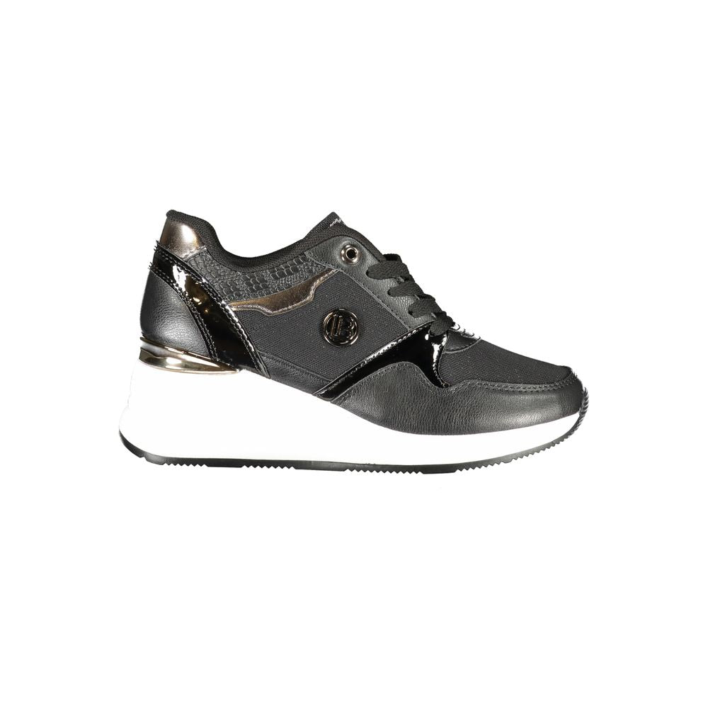 Laura Biagiotti Black Synthetic Women Sneaker - ACCEXO