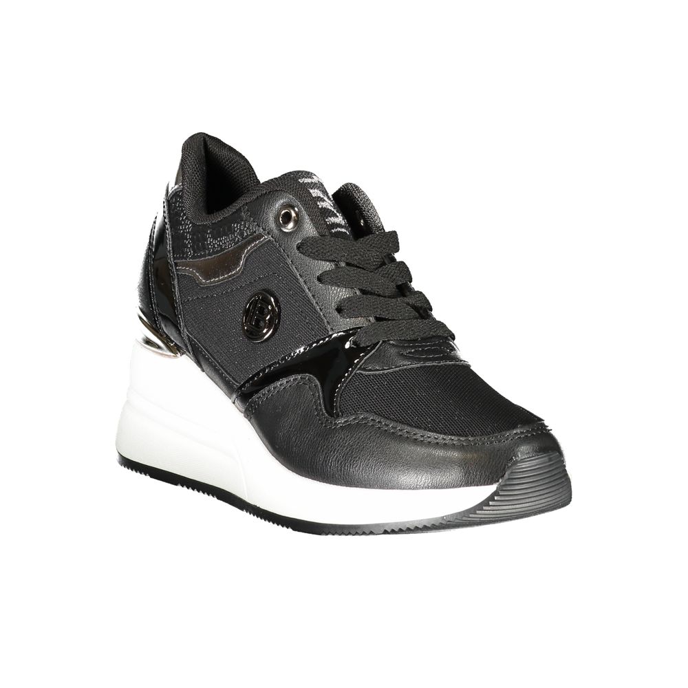 Laura Biagiotti Black Synthetic Women Sneaker - ACCEXO