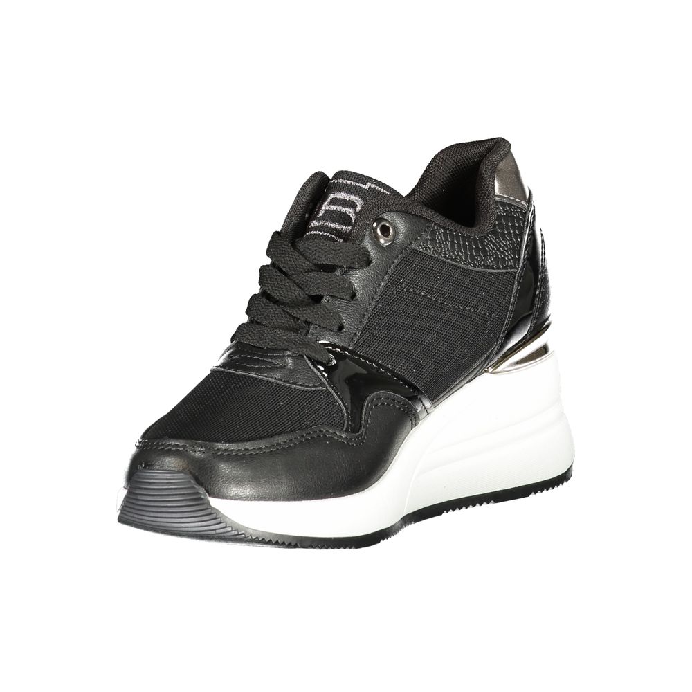 Laura Biagiotti Black Synthetic Women Sneaker - ACCEXO