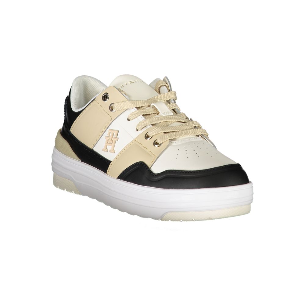 Tommy Hilfiger White Leather Women Sneaker - ACCEXO