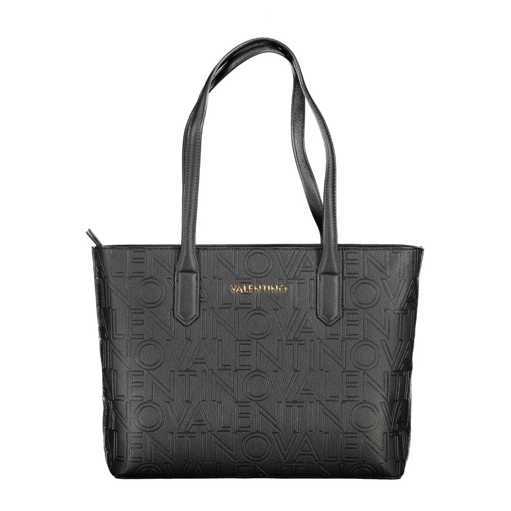 Mario Valentino Black Polyethylene Handbag - ACCEXO