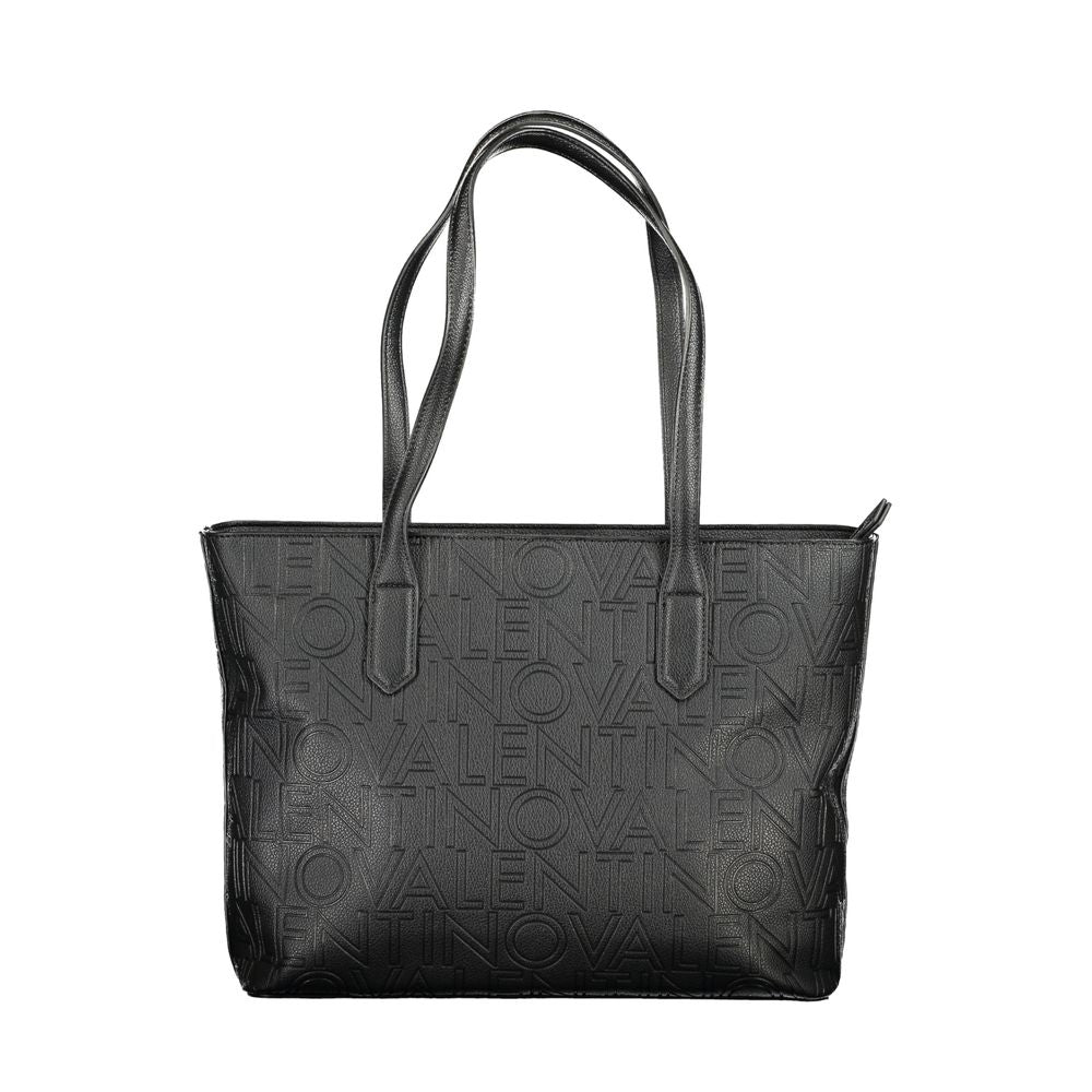 Mario Valentino Black Polyethylene Handbag - ACCEXO