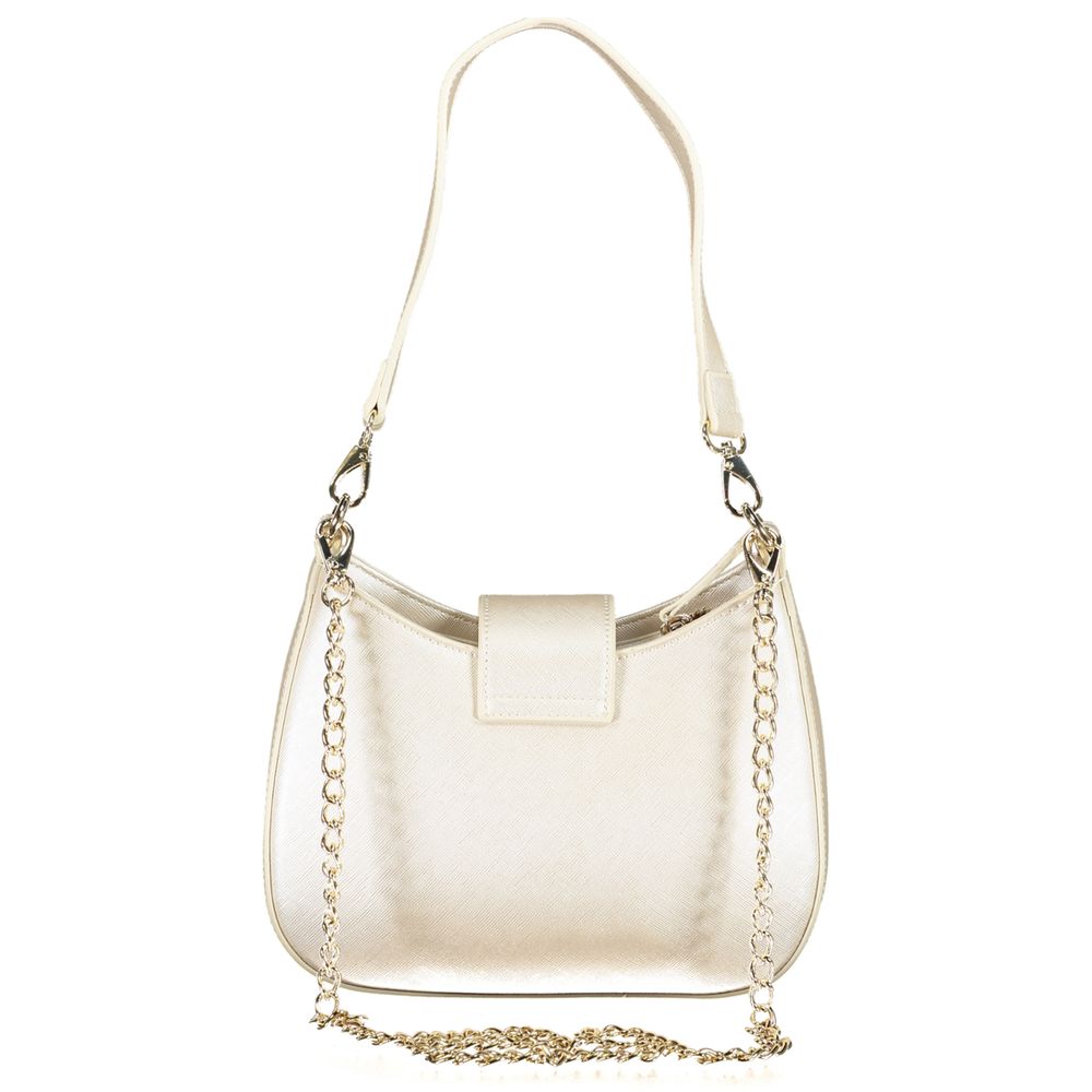 Mario Valentino Silver Polyethylene Women Handbag - ACCEXO