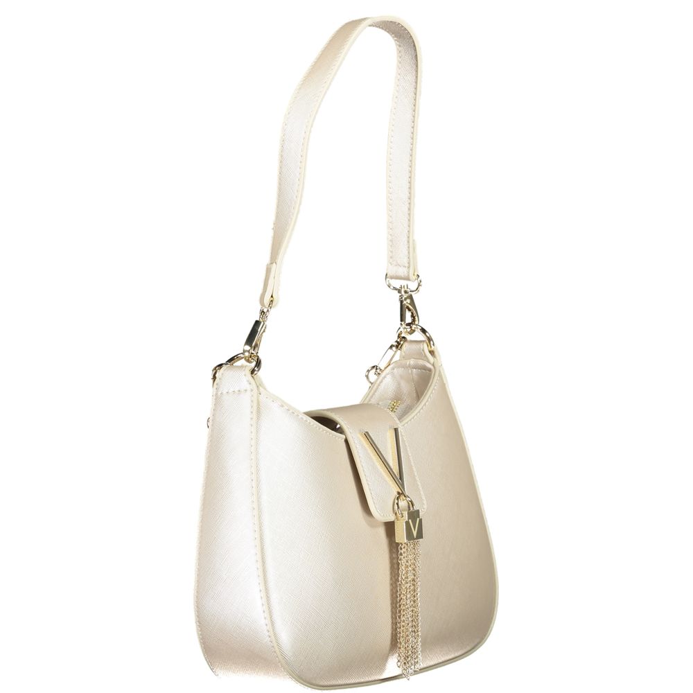 Mario Valentino Silver Polyethylene Women Handbag - ACCEXO