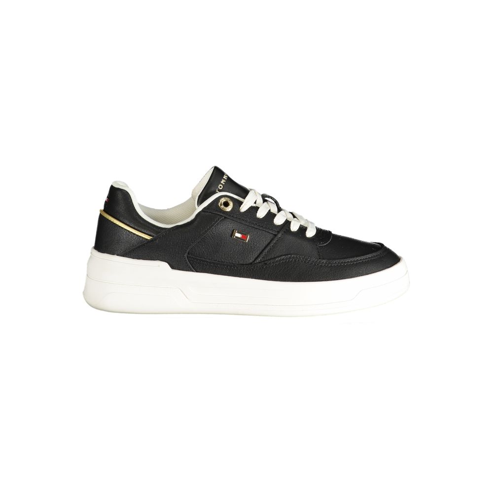 Tommy Hilfiger Black Polyethylene Women Sneaker - ACCEXO