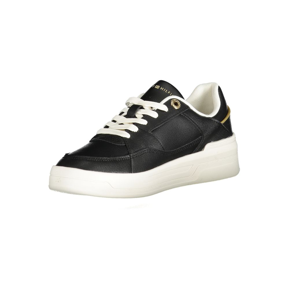 Tommy Hilfiger Black Polyethylene Women Sneaker - ACCEXO