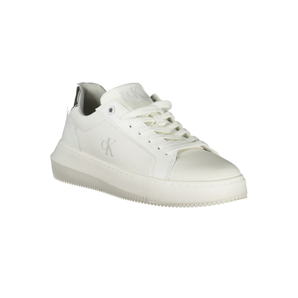 Calvin Klein White Polyethylene Women Sneaker - ACCEXO