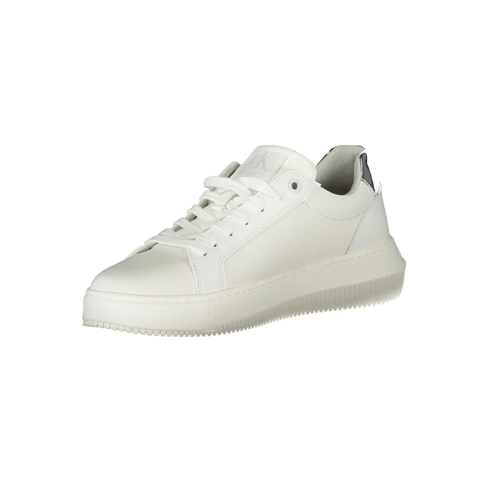 Calvin Klein White Polyethylene Women Sneaker - ACCEXO
