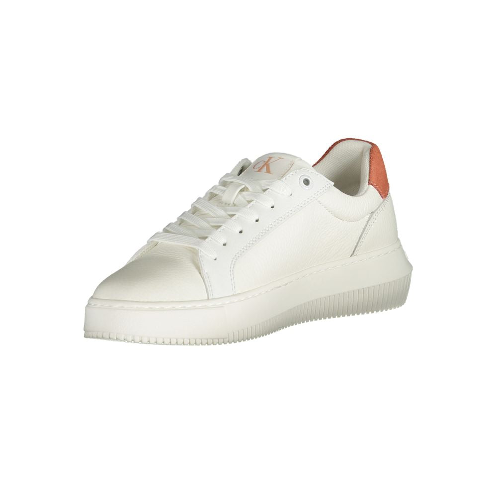 Calvin Klein White Polyethylene Women Sneaker - ACCEXO