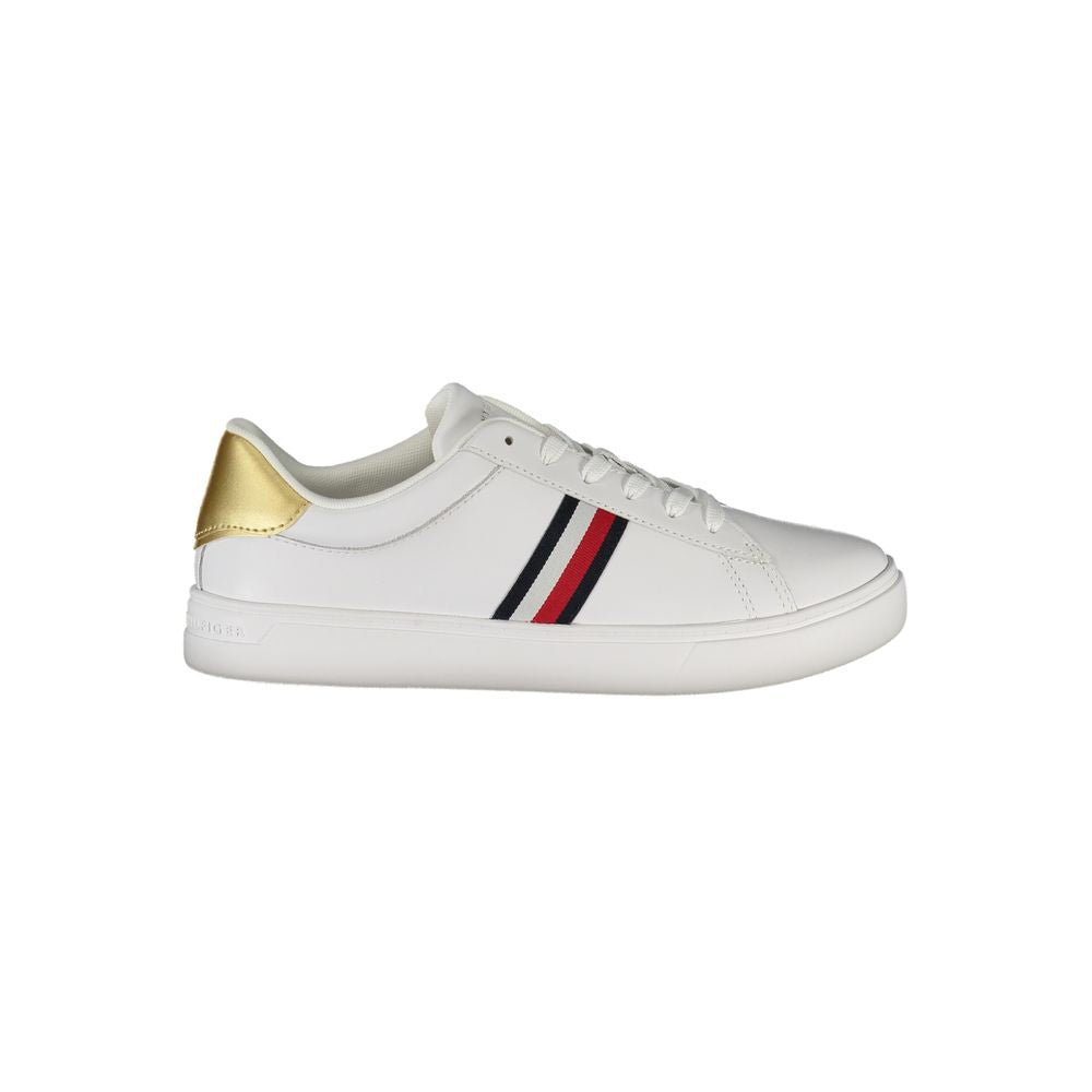 Tommy Hilfiger White Leather Women Sneaker - ACCEXO