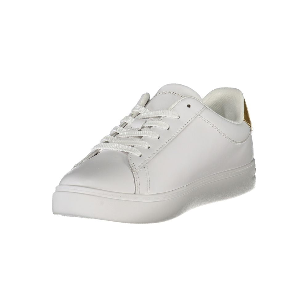 Tommy Hilfiger White Leather Women Sneaker - ACCEXO