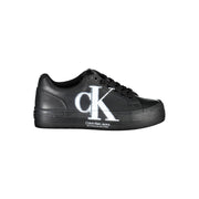 Calvin Klein Black Leather Women Sneaker - ACCEXO