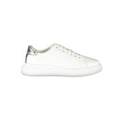 Calvin Klein Chic White Sneakers with Contrast Details - ACCEXO