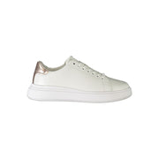 Calvin Klein White Polyester Sneaker - ACCEXO