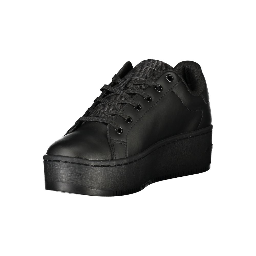 Tommy Hilfiger Black Polyethylene Women Sneaker - ACCEXO
