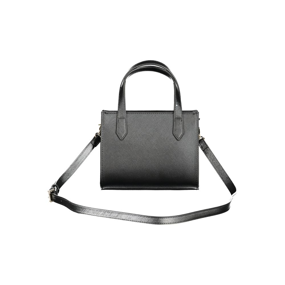 Mario Valentino Black Polyethylene Women Handbag - ACCEXO