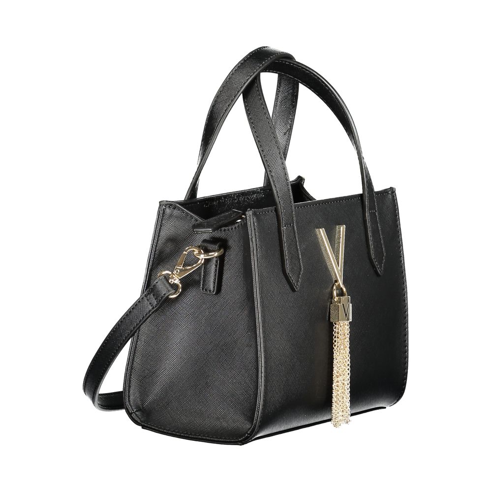 Mario Valentino Black Polyethylene Women Handbag - ACCEXO