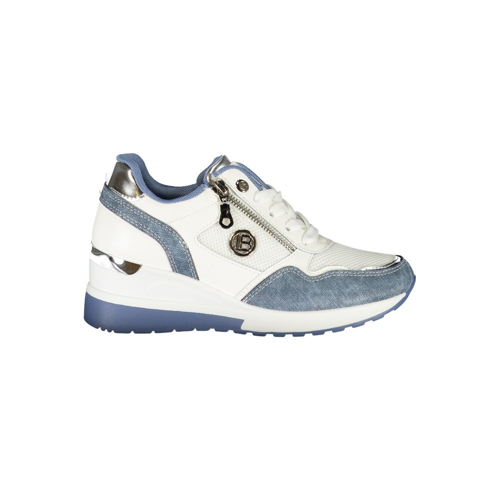 Laura Biagiotti Blue Synthetic Women Sneaker - ACCEXO