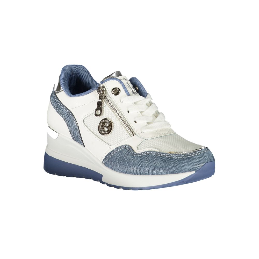 Laura Biagiotti Blue Synthetic Women Sneaker - ACCEXO