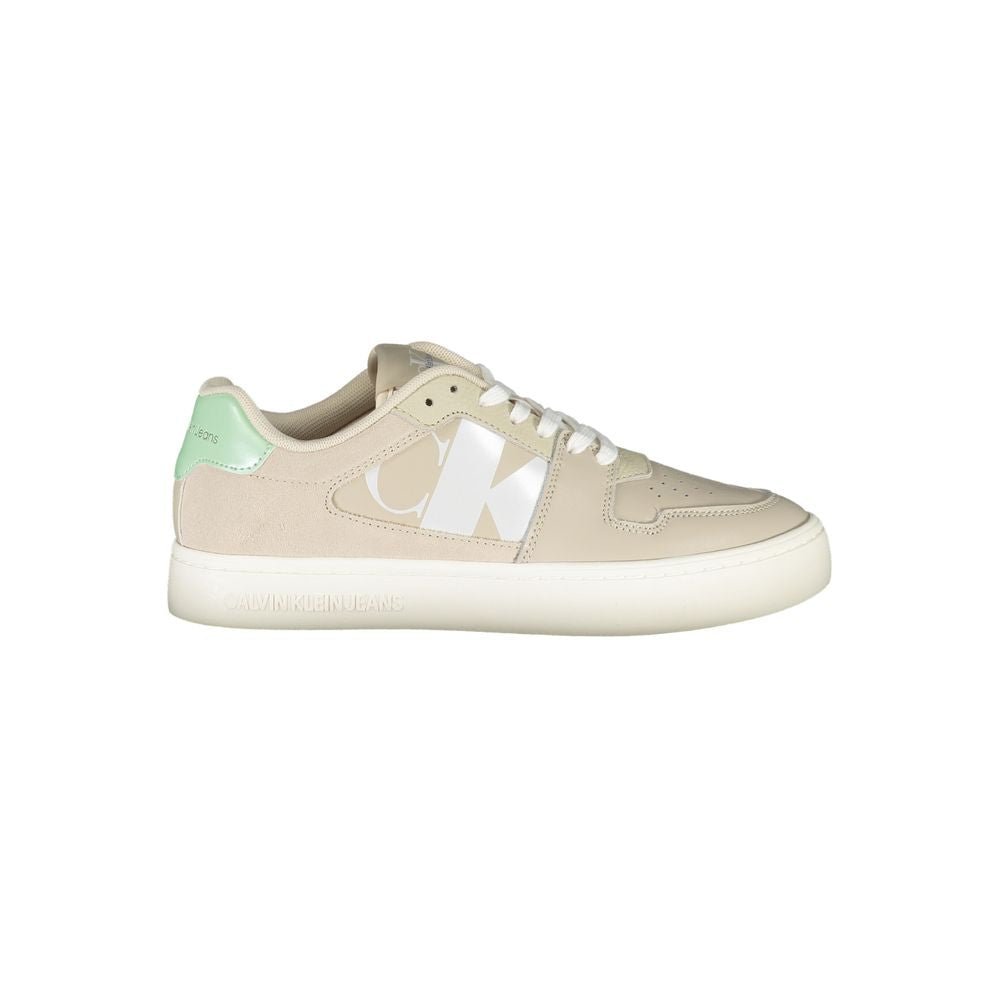 Calvin Klein Beige Polyester Sneaker - ACCEXO
