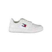 Tommy Hilfiger White Leather Women Sneaker - ACCEXO